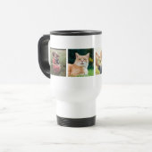 Mug De Voyage Collage photo moderne (Devant gauche)