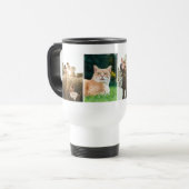 Mug De Voyage Collage photo moderne (Devant gauche)