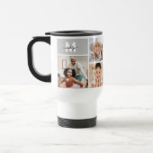 Mug De Voyage Collage photo simple monogramme image (Gauche)