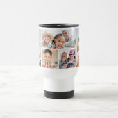 Mug De Voyage Collage photo simple monogramme image (Centre)