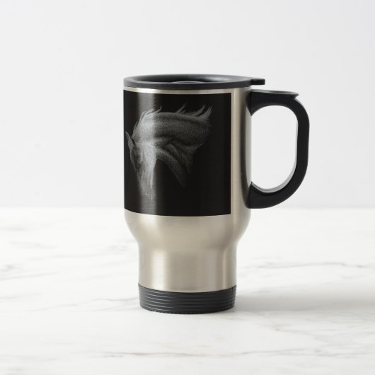 Mug De Voyage Collection de cheval de fantôme (Droit)