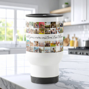 Mug De Voyage Collection de photos personnalisée moderne 48