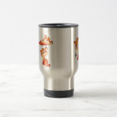 Mug De Voyage Collection de Tigers mignon Caricatures et texte " (Centre)