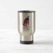 Mug De Voyage color d'eau skier (Centre)