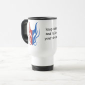Mug De Voyage Color Mystical Dragoon Fantasy (Devant gauche)