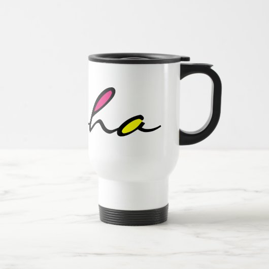 Mug De Voyage coloré ALOHA (Droite)