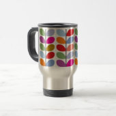 Mug De Voyage Colored leaf art (Devant gauche)