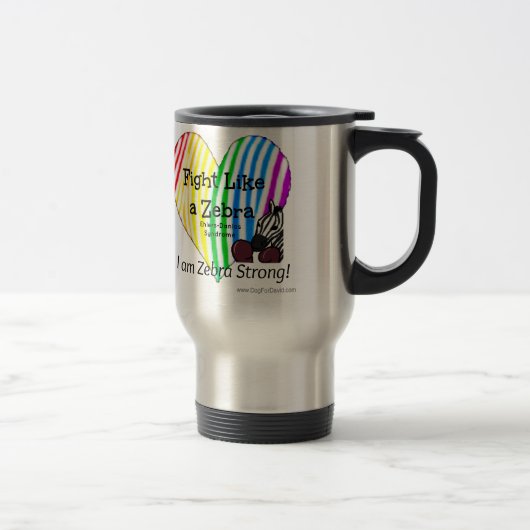 Mug De Voyage Combat comme une conscience d'Ehlers-Danlos de (Droit)