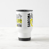 Mug De Voyage Combat de mon sarcome de la vie (Centre)
