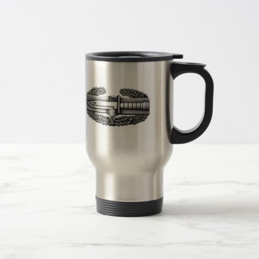 Mug De Voyage combattez l'insigne, SERVICE de l'IRAK, (Droit)