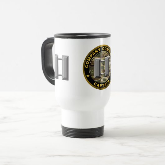 Mug De Voyage Commandant (Devant gauche)