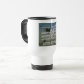 Mug De Voyage Commandant de compagnie commémorative unique (Devant gauche)