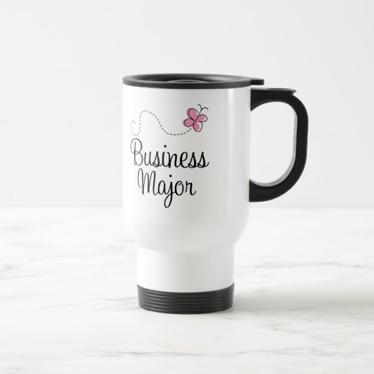 Mug De Voyage Commandant mignon d'affaires (Droite)