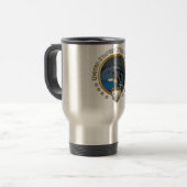 Mug De Voyage Commande de Cyber des USA (Devant gauche)
