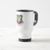 Mug De Voyage Commandement de la combat aérien – « ACC » (Devant droit)