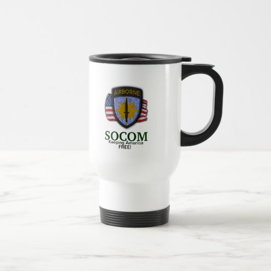 Mug De Voyage Commandement des opérations spéciales Gros plan de (Droite)