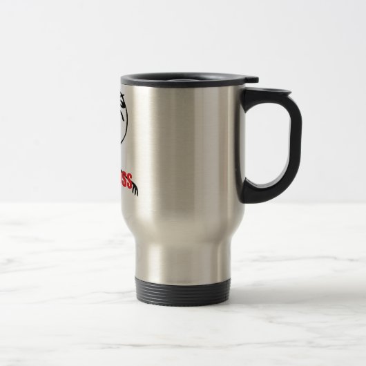 MUG DE VOYAGE COMME UN PATRON (Droit)