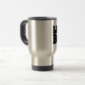 Mug De Voyage COMME UN PATRON, une conception pour le patron ! (Devant gauche)