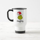 Mug De Voyage Comment le pouce a volé Noël | Naughty Grinch (Gauche)