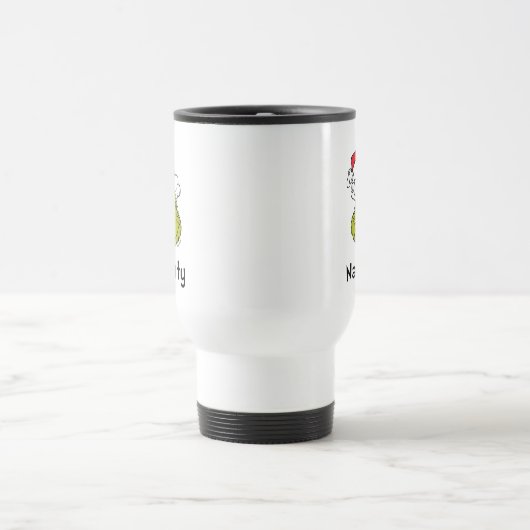 Mug De Voyage Comment le pouce a volé Noël | Naughty Grinch (Centre)