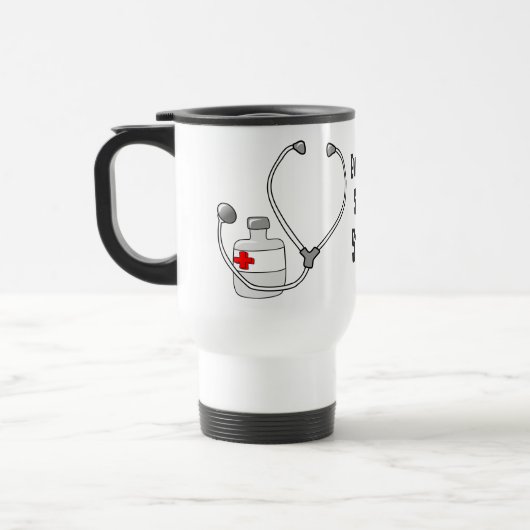 Mug De Voyage Comment les médecins réagissent à votre urgence (Gauche)