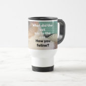 Mug De Voyage Comment tu félines ? (Devant droit)