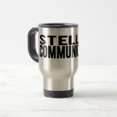 Mug De Voyage Communicateur stellaire d'Oxygentees (Devant gauche)