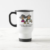 Mug De Voyage Compagnie Idiot (Gauche)
