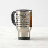 Mug De Voyage Compagnies aériennes de Transocean (Devant gauche)