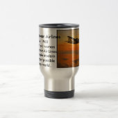Mug De Voyage Compagnies aériennes de Transocean (Centre)