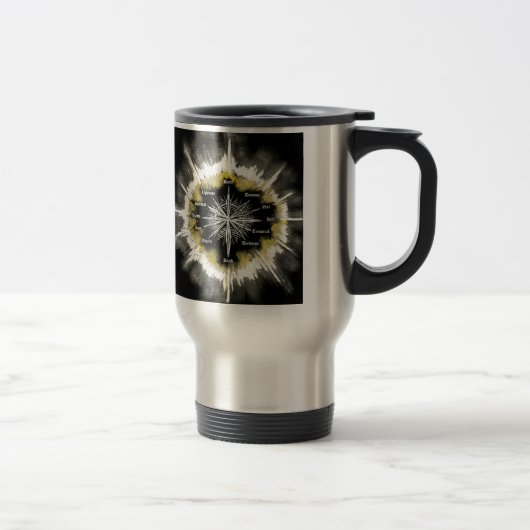 Mug De Voyage Compas spirituel (Droit)