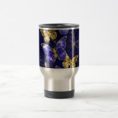 Mug De Voyage Composition avec les papillons Sapphire (Centre)