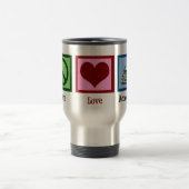 Mug De Voyage Comptabilité de l'amour pour la paix (Centre)