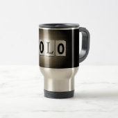 Mug De Voyage Concept de YOLO (Devant droit)