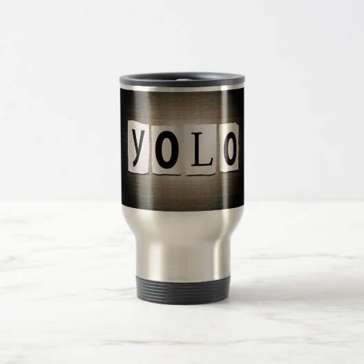Mug De Voyage Concept de YOLO (Centre)