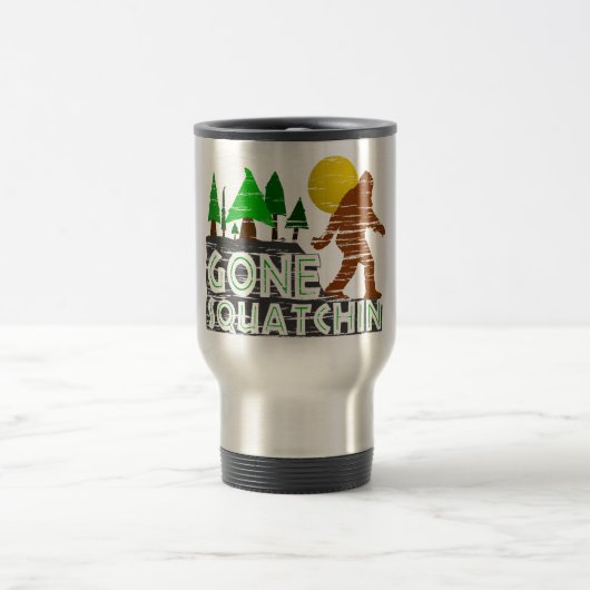 Mug De Voyage Conception allée originale de Squatchin (Centre)