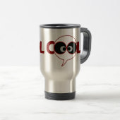 Mug De Voyage Conception cool Voyage Musique (Devant droit)