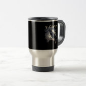 Mug De Voyage Conception créative et décontractée d'un oiseau dr (Devant droit)