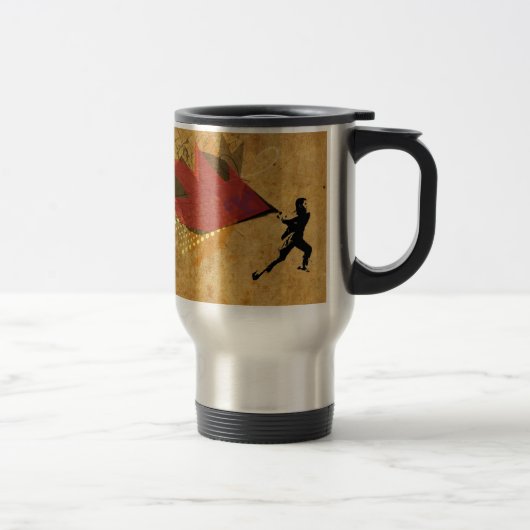 Mug De Voyage Conception d'art de rue "de rage créative" (Droit)