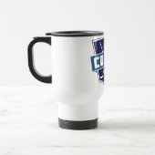 Mug De Voyage Conception de bouclier de car d'hockey (Gauche)