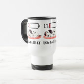 Mug De Voyage Conception de chien endormi (Devant gauche)