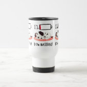 Mug De Voyage Conception de chien endormi (Centre)