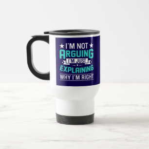 Mug De Voyage Conception de citation drôle et sarcastique