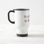 Mug De Voyage Conception de COEURS d'ergothérapiste (Gauche)