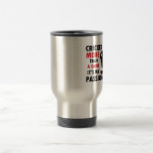 Mug De Voyage Conception de cricket (Centre)