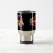 Mug De Voyage Conception de dessin du moteur cool d'incendie pou (Centre)