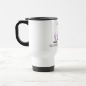 Mug De Voyage Conception de fantômes effrayés (Gauche)