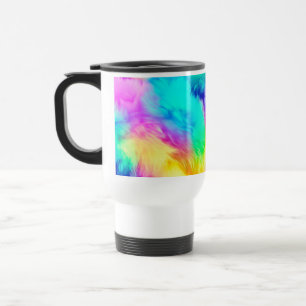 Mug De Voyage Conception de fond de texture de fourrure moelleus