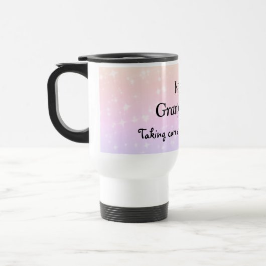 Mug De Voyage Conception de Granpreneur (Gauche)