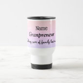 Mug De Voyage Conception de Granpreneur (Centre)